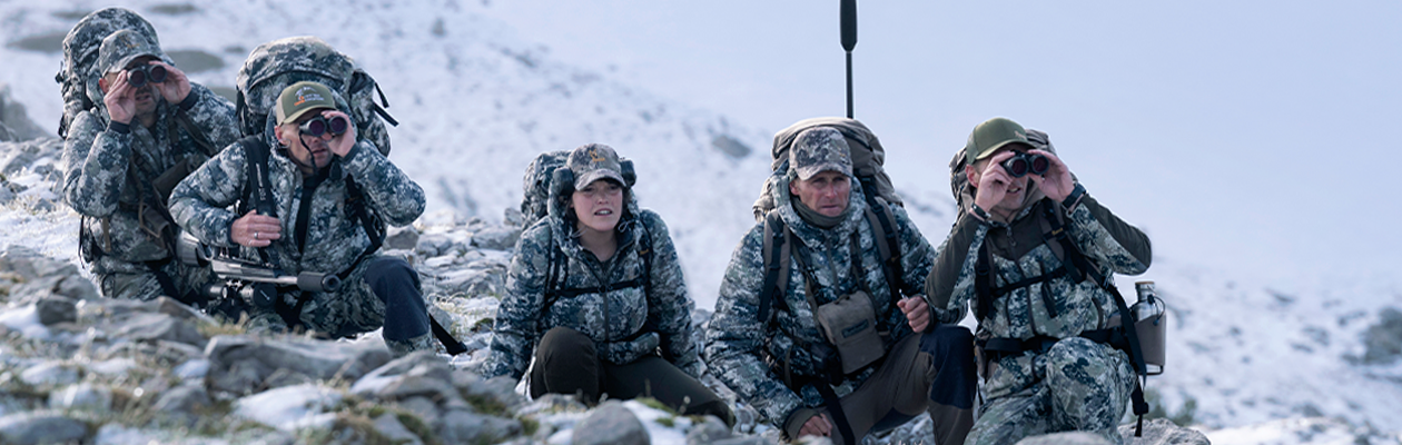 Sélection de vestes et manteaux pour chasseur grand gibier